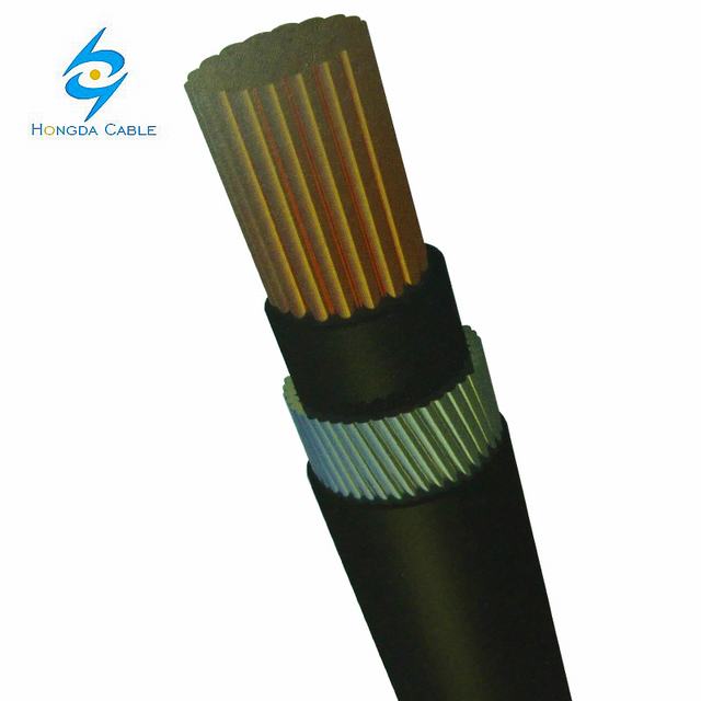 Одножильный бронированный кабель алюминиевый бронированный кабель CU/XLPE/AWA/ПВХ кабель