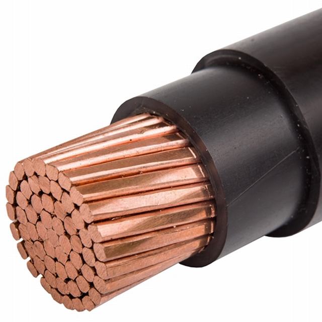 Solo núcleo cable de alimentación eléctrica tamaño 1 * 150sq mm