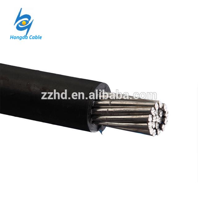 single core service cable insulated aluminum cable