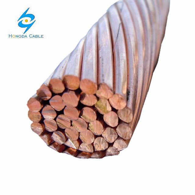 stranded bare copper conductor 35mm2 50mm2 70mm2