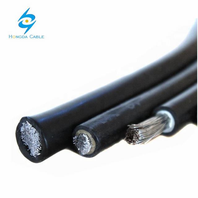 Gestrandet flexible aluminium kabel draht gummi ummantelte schweißen kabel
