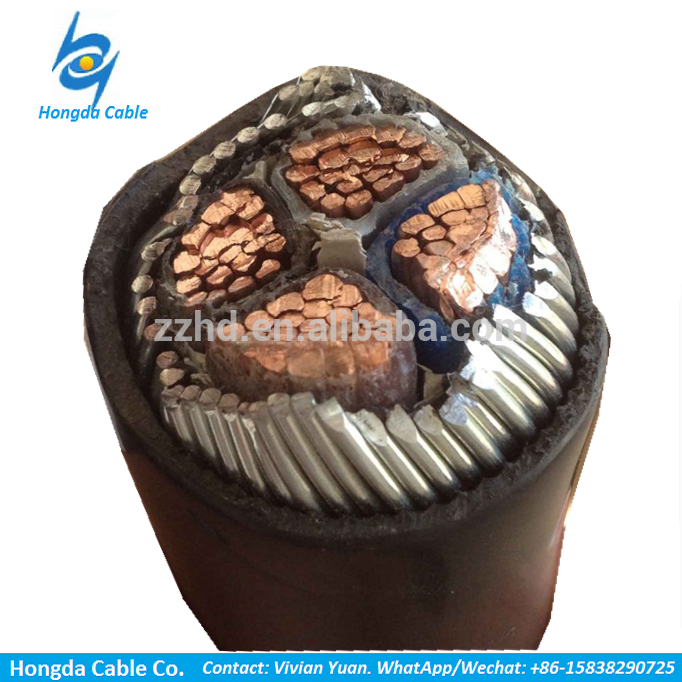 tr-xlpe insulated swa/swp/xlpe power cable 4 core 240mm power cable