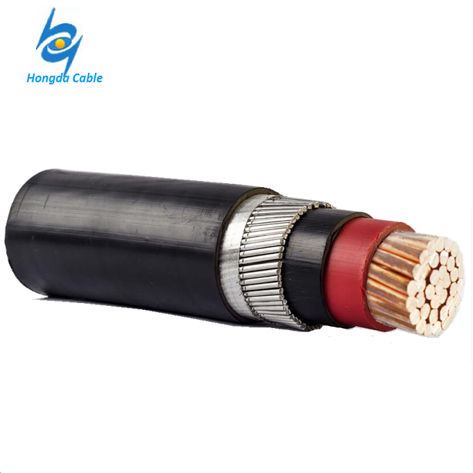 wdza-yjy xlpe underground insulated single core stranded copper cable