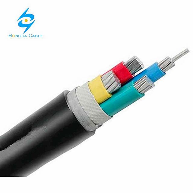 Vpe-isolierte pvc power kabel 4x70mm2 aluminium lv kabel